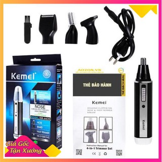 Tông đơ kiêm máy cạo râu đa năng 4 trong 1 kemei km-6630