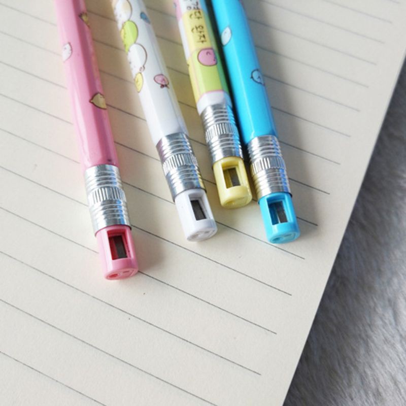 4 Chiếc Bút Chì Bấm 2.0mm Màu Ngẫu Nhiên