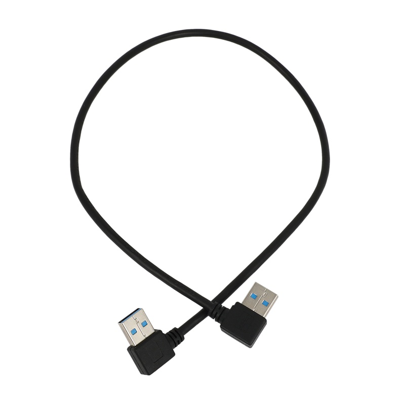 Dây cáp nối USB 3.0 Type A góc 90 độ dài 0.5m 1.5ft chất lượng cao