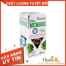 [GIÁ GỐC] Ultra Memore Plus - Tăng cường hoạt động tuần hoàn não