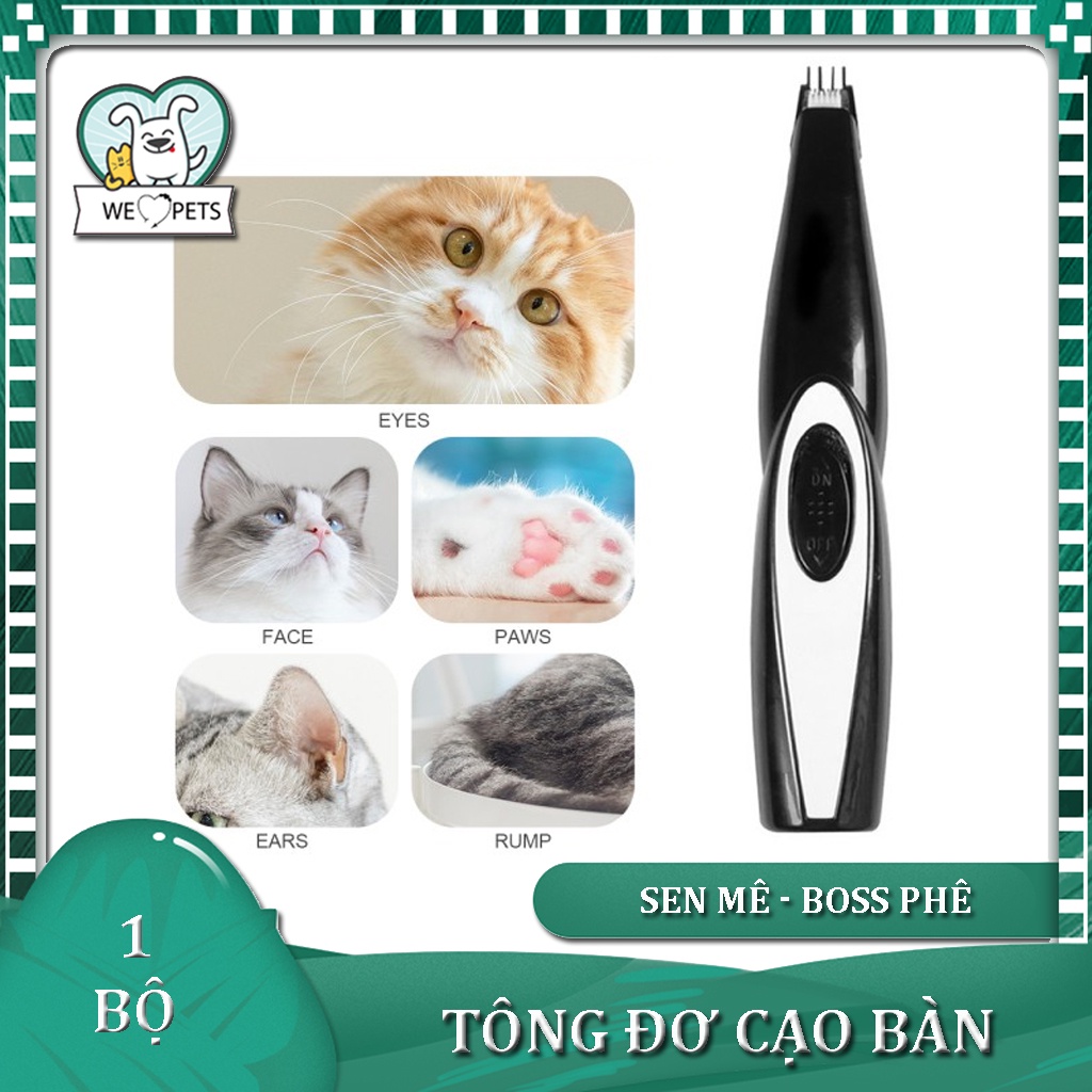 Tông đơ cạo lông bàn chân chó mèo - Lida Pet Shop