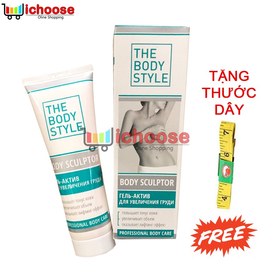 Kem nở ngực The Body Style 125ml - Che tên khi giao hàng, tặng kèm thước dây
