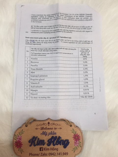 Kem Dưỡng Trắng Da Toàn Thân 40g