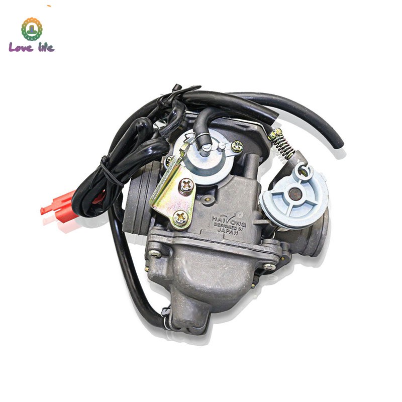 Bộ Chế Hòa Khí 24mm Cho Xe Tay Ga Gy6 50cc-80cc