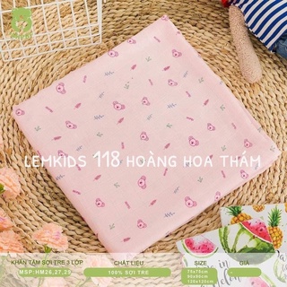 [ Khăn tắm ] Khăn Tắm Sợi Tre Mippi