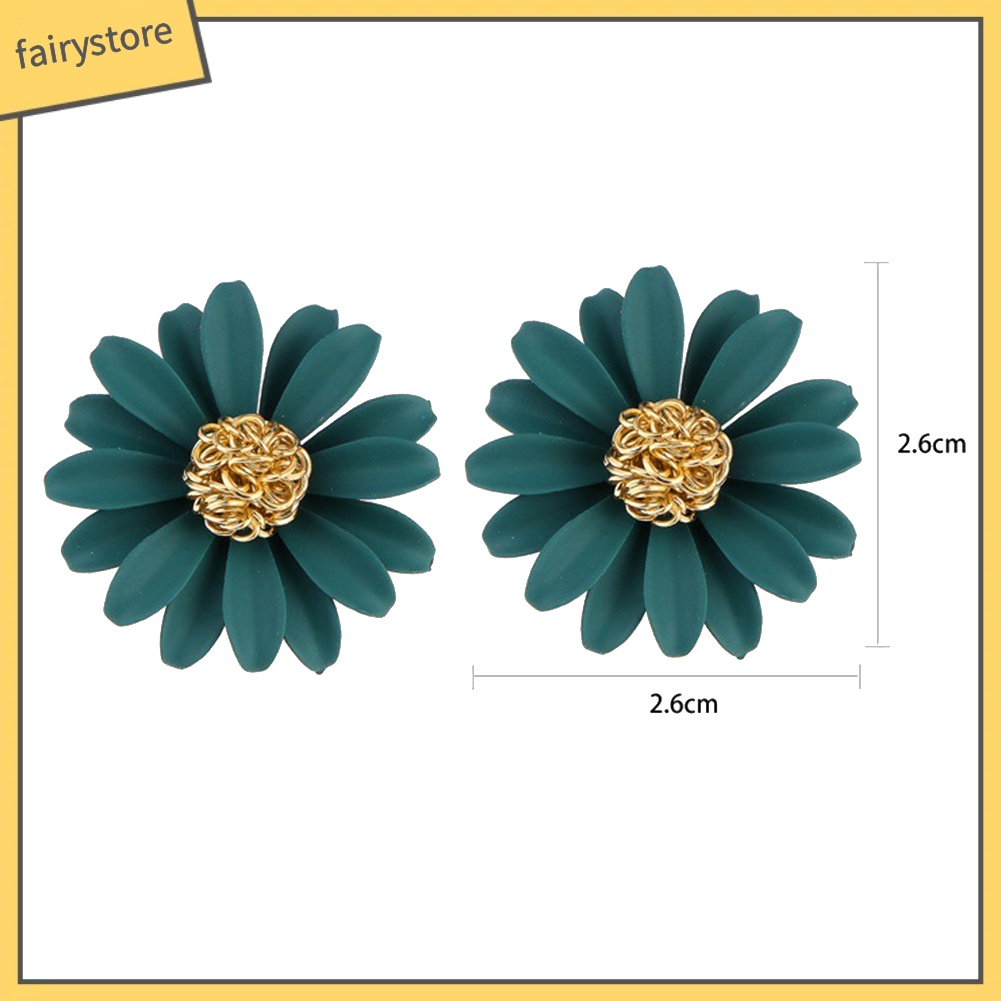 Khuyên tai nữ hình bông hoa thời trang