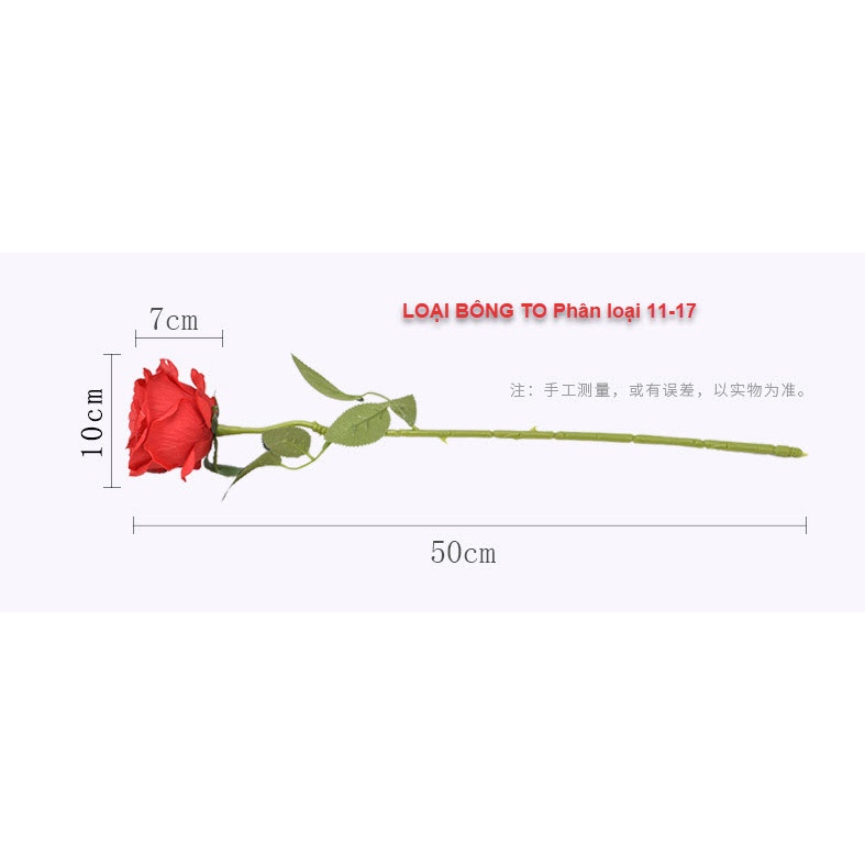 [ HCM ] Bông Hồng  Hoa hồng giả nhân tạo loại 1 rất giống thật