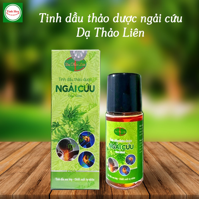 [TINH DẦU] Tinh dầu ngải cứu Dạ Thảo Liên - Xoa bóp đau nhức xương khớp, đau lưng, đau cột sống.. Chai 50ml [Tinhhoa]