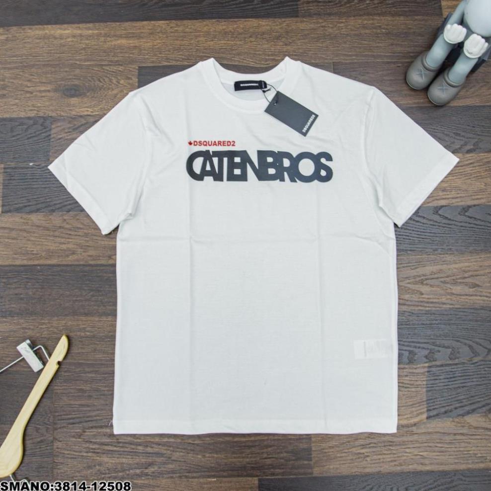 [Ảnh Thật] Áo phông nam DSQ chữ in - Áo phông nam cao cấp SPF