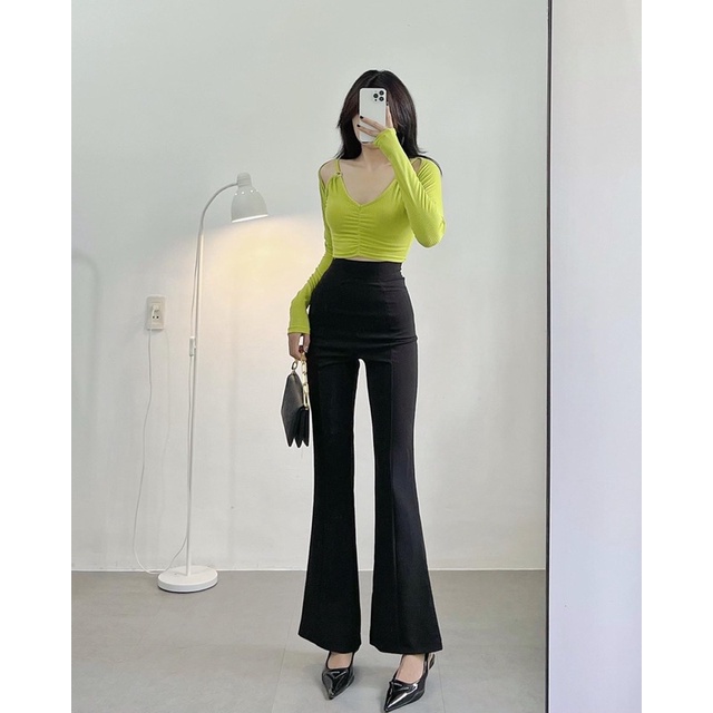 Áo hai dây khoen kiểu + áo khoác