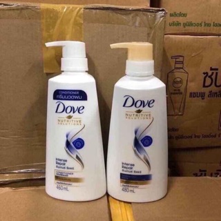 Gội xả dove thái lan phục hồi hư tổn dưỡng tóc bồng bềnh