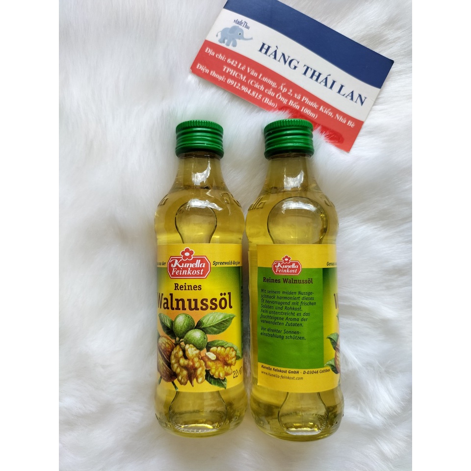 Dầu hạt óc chó Đức Kunella 100ml
