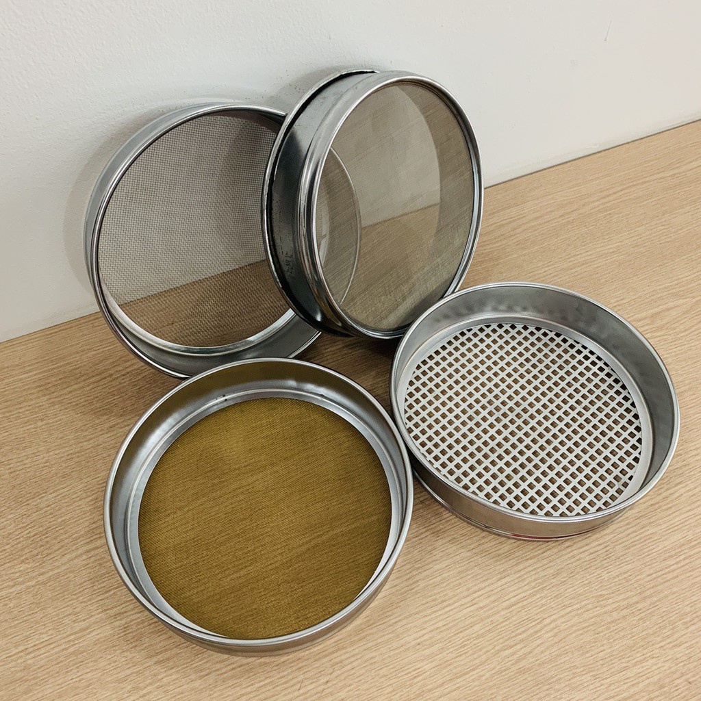 Sàng rây lọc bột đường kính 20cm - đủ kích thước lỗ mesh