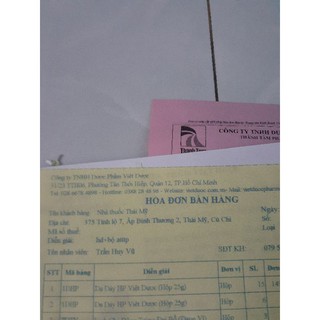 dạ dày HP Việt Dược date tháng 11/2026 ( h/25g )
