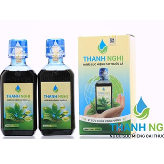 Nước súc miệng Cai Thuốc Lá Thanh Nghị (Hộp 2 chai)