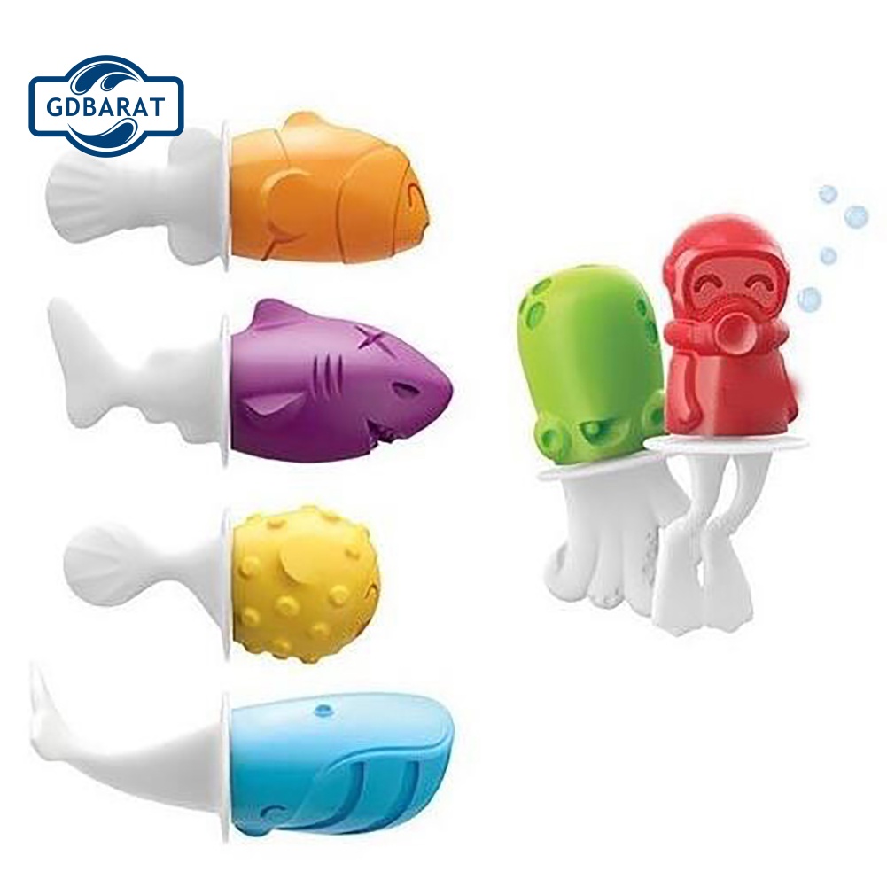 Khuôn Silicone Làm Bánh 6 Ngăn Tiện Dụng