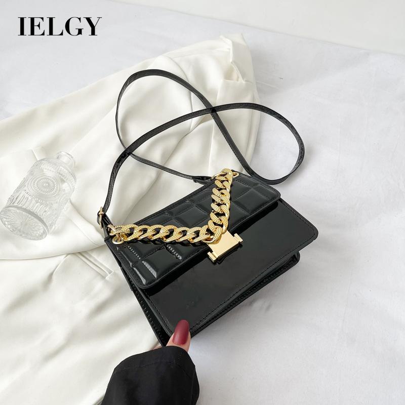 IELGY Túi Đeo Vai Hình Vuông Cỡ Nhỏ Phong Cách Âu Mỹ Thời Trang Cho Nữ