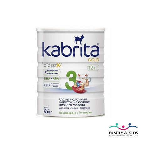 Sữa Kabrita Gold số 3 800gr