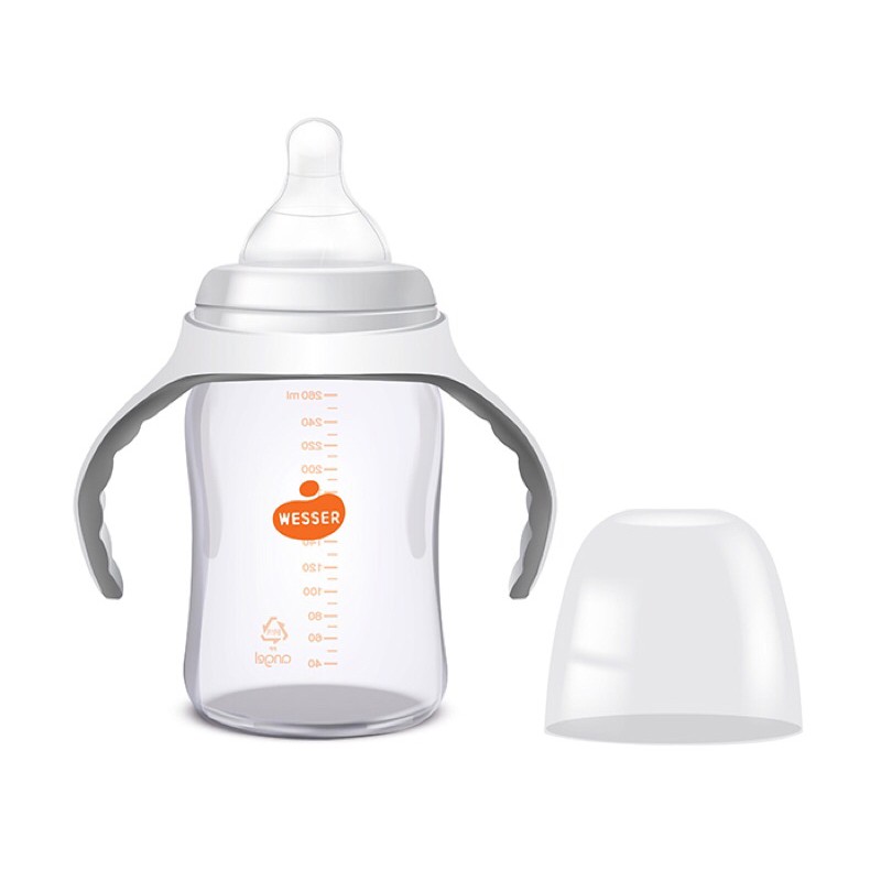 Bình sữa wesser 180ml và 260ml