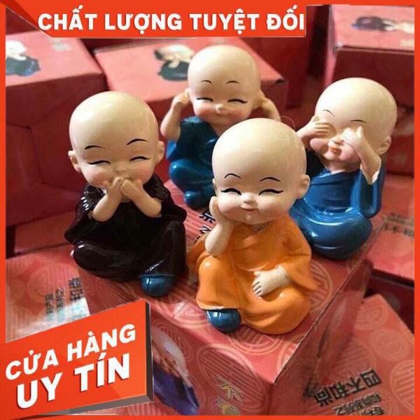 [XẢ KHO+FREE SHIP] Bộ tượng 4 KHÔNG để sống cuộc đời bình yên