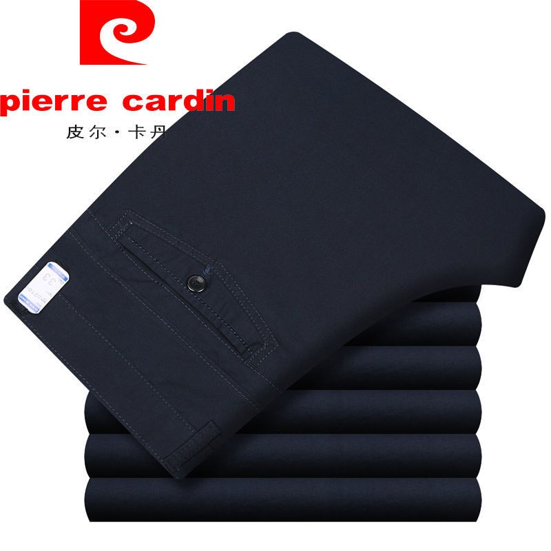 PIERRE CARDIN Quần Tây 100% Cotton Thoáng Khí Thời Trang Cho Nam