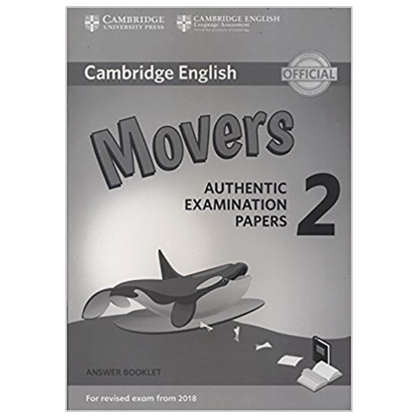 Sách - Cambridge English Young Learners 2 for Revised Exam from 2018 Movers Answer Booklet: Authentic Examination Papers