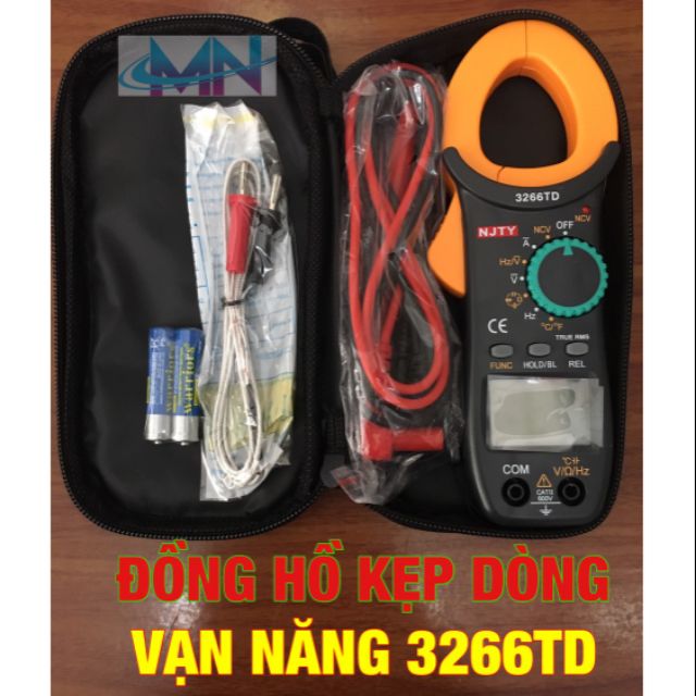 ĐỒNG HỒ KẸP DÒNG 3266TD (Loại tốt)