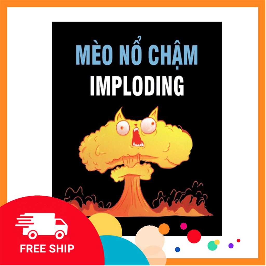 Jabi Toys - Bài Mèo Nổ Bản Mở Rộng #3 Imploding Kittens