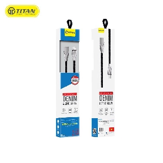 Cáp sạc nhanh lightning 2,4a titan ca32 - hàng chính hãng