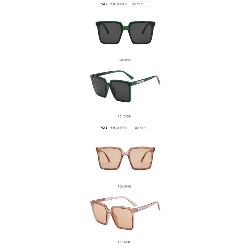 (KIQI-FASHION) COD Kính Mát Mắt Mèo Chống Tia UV Thời Trang Hàn Quốc