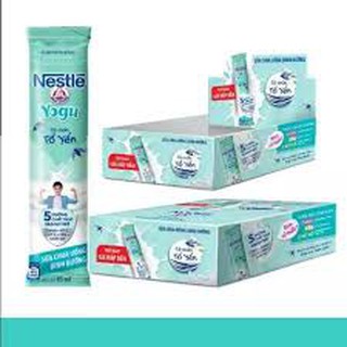 Thùng 30 Gói x 85ml/ gói Sữa Chua Uống Dinh Dưỡng Nestle Yogu Tổ Yến