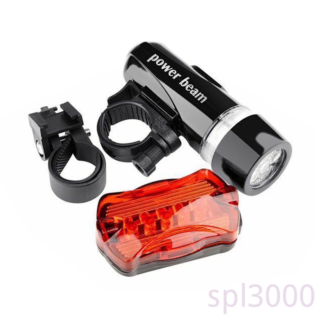 Bộ đèn pha và đèn hậu cho xe đạp