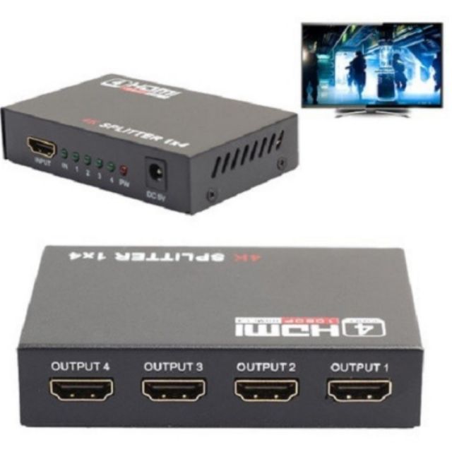 Bộ chia hdmi 1 ra 4 màn hình