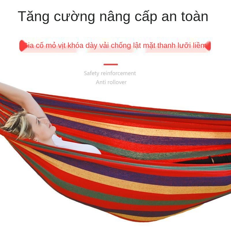 Võng ngoài trời Xích đu trong nhà đơn đôi sinh viên đại học cặp vợ chồng ký túc xá người lớn ngủ ghế treo chống l