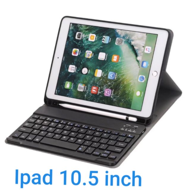 Bao da kiêm bàn phím Bluetooth Ipad 10.5 inch Smart Case cao cấp