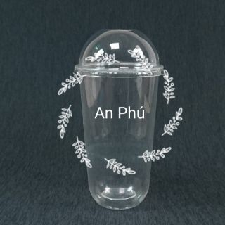 Combo 50 Ly Nhựa Đáy Bầu 700ml trà sữa