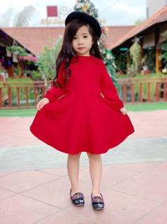 Váy khuy bọc cho bé (có video thật)