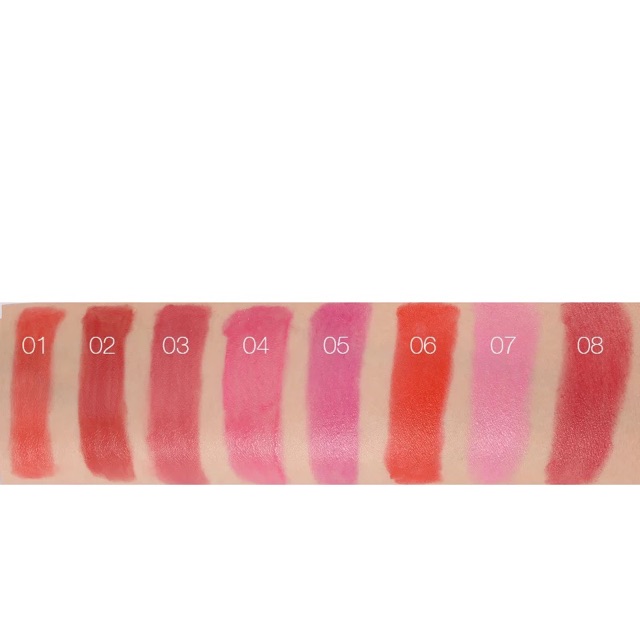 Son kem làm ẩm BIOAQUA-4 màu trẻ trung gợi cảm- Lâu trôi, không lem, không vón cục.
