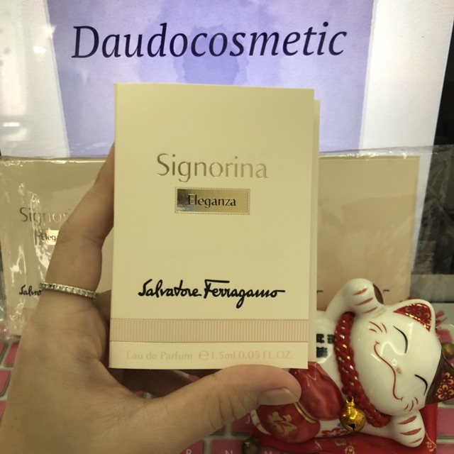 Chính Hãng . [ vial ] Nước hoa Salvatore Ferragamo Signorina Eleganza EDP 1.5ml Chuẩn Auth 1