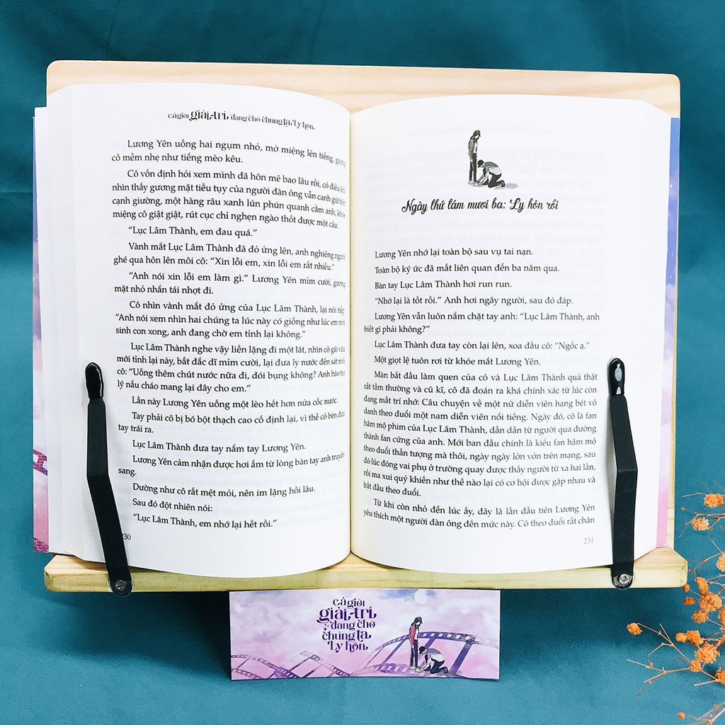 Sách - Cả Giới Giải Trí Đang Chờ Chúng Ta Ly Hôn (Bộ 2 quyển) - Kèm Bookmark