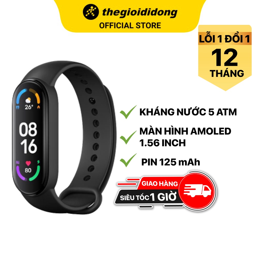 Vòng đeo tay thông minh Xiaomi Mi Band 6