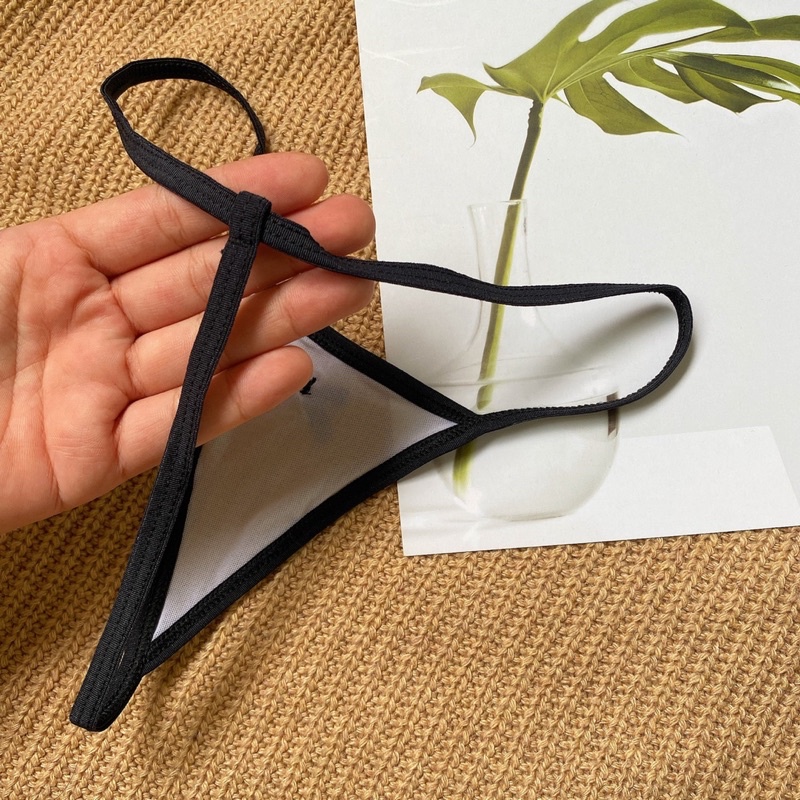 CK059 - Quần lót lọt khe dây hông nữ thun trơn thoáng khí - Đồ lót nữ sexy cạp thấp cute gợi cảm siêu hot