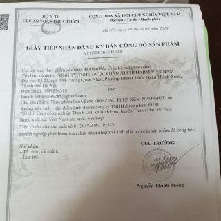 Kẽm nhỏ giọt ZINC PLUS - tăng sức đề kháng, giúp ăn ngon miệng