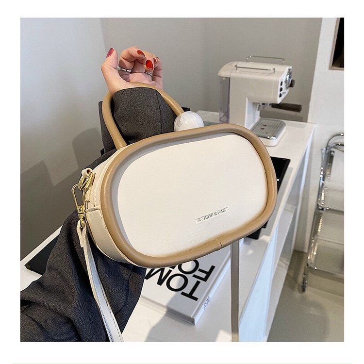 Túi cốp da ngọc size 21cm 4 màu cực xinh