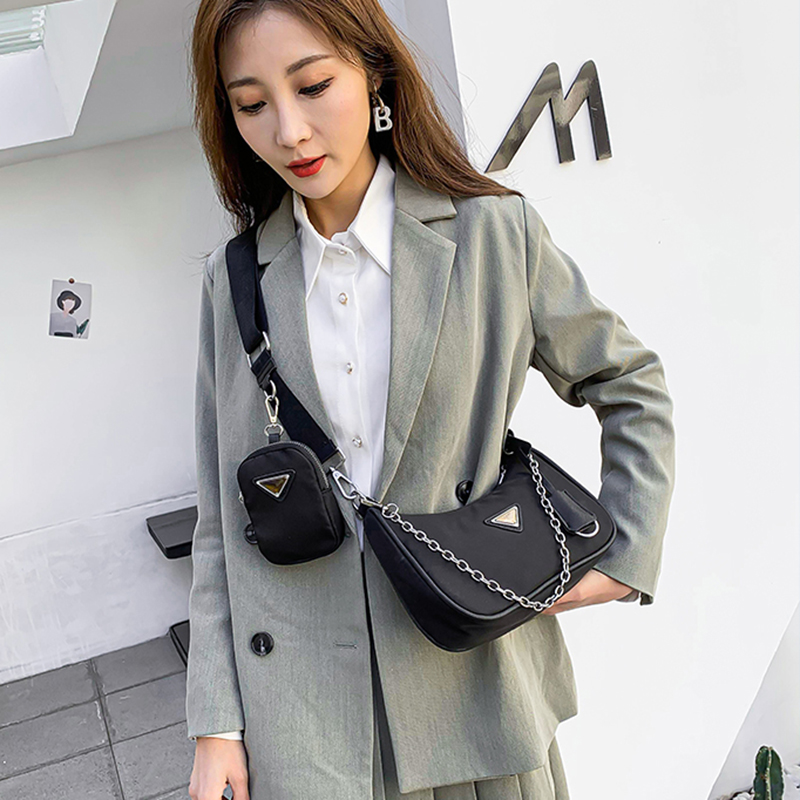 IELGY Túi Đeo Chéo Thời Trang Hàn Cho Nữ