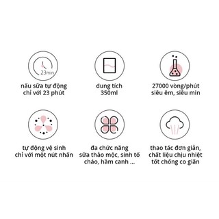 MÁY XAY NẤU ĐA NĂNG, LÀM SỮA HẠT MINI