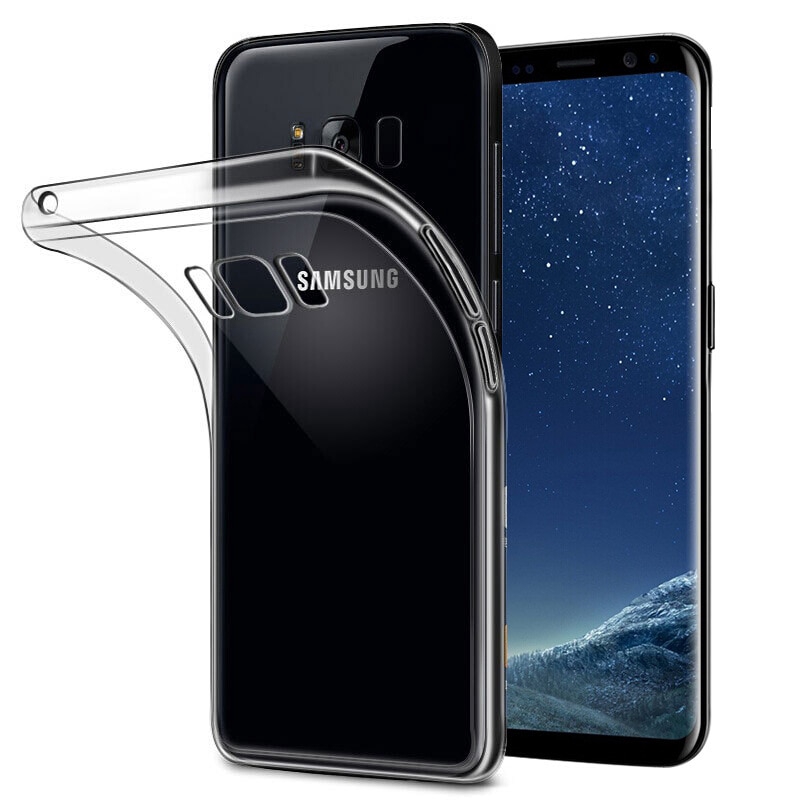 Ultra Ốp Điện Thoại Tpu Dẻo Trong Suốt Siêu Mỏng Cho Samsung Galaxy S7 Edge S8 S9 S10 Plus Note 5 8 9 10 A10 A10S A30 A5