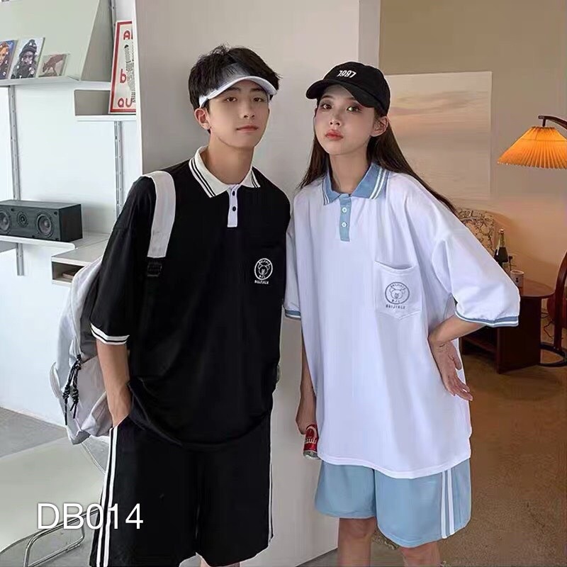 Sét bộ thể thao danh cho cả nam và nữ VN CLO thêu đủ màu - DB014