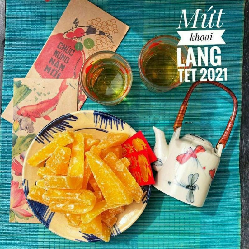 Mứt khoai lang - hủ pet 500gr