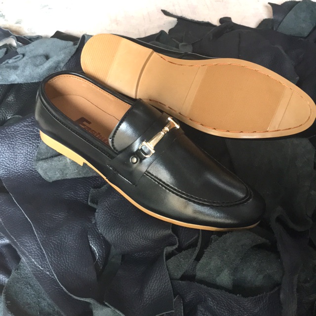 Giầy lười nam hàng tại xưởng có video